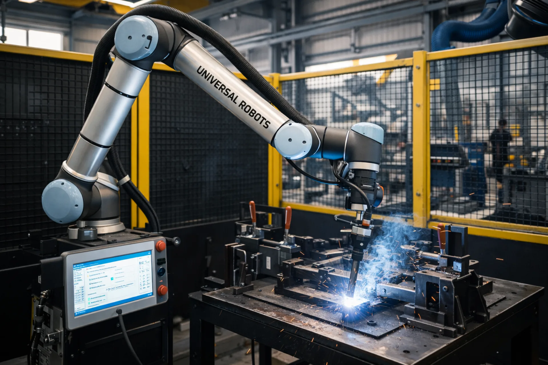 Roboterschweißzelle – Ergebnis