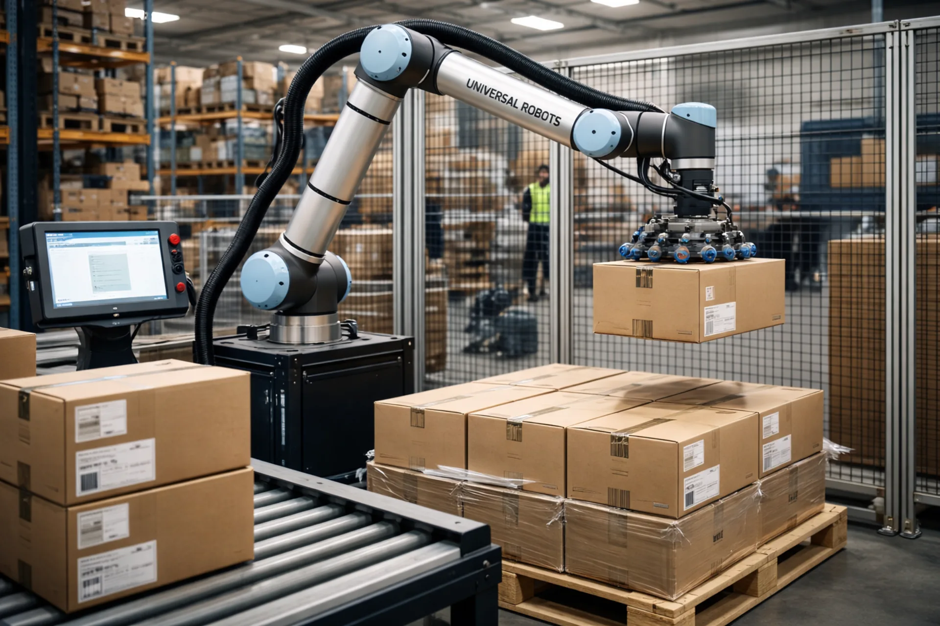 Automatisierte Palettierung – Ergebnis